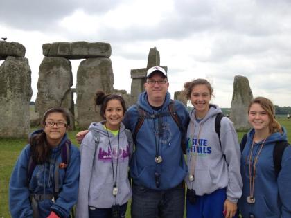 There's me at another of the Forty-One Wonders of the World.